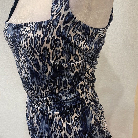 Blue leopard print cache size S - Picture 4 of 10